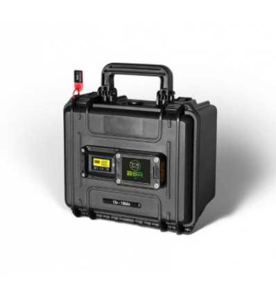 Batterie valise ECO LifePO4 12V/100 Ah avec Chargeur