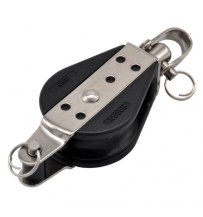 Poulie simple/manille à billes 38mm