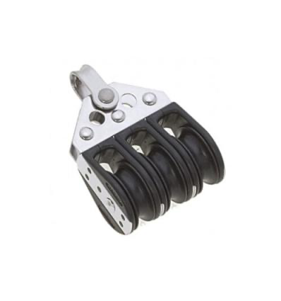 Poulie triple à billes 28 mm