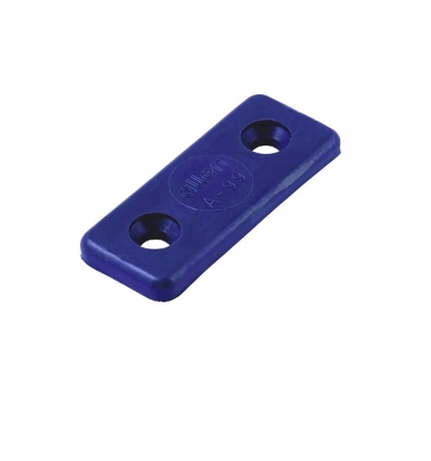 PLAQUE DE FIXATION SANGLE 19mm NOIR