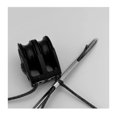 POULIE TII DYNAMIC 20mm DOUBLE FORTES CHARGES - POUR LIGATURE