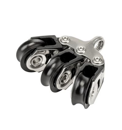 TRIPLE POULIES DYNAMIC 20mm SIMPLES ARTICULÉES SUR COUPLEUR FI x E