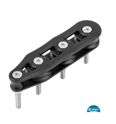 BOITE DE RENVOI MULTIPLE DYNAMIC 20mm TRIPLE - Aluminium anodisé noir