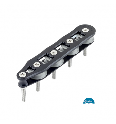 BOITE DE RENVOI MULTIPLE 20mm QUADRUPLE - Aluminium anodisé noir