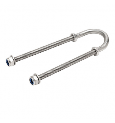 CADÈNE EN U AVEC BOULONS ET ÉCROUS