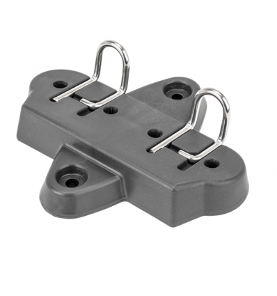 PLATINE POUR 2*CAM CLEATS A0677 (non compris) ET GUIDES FIL SMALL - ILCA/LASER