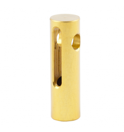 EMBOUT TÊTE DE MÂT OPTIMIST ALU ANODISÉ DORÉ- Emplanture girouette A0071