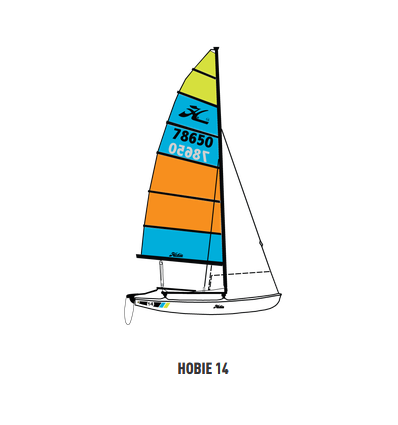 Grand Voile Hobie Cat 14